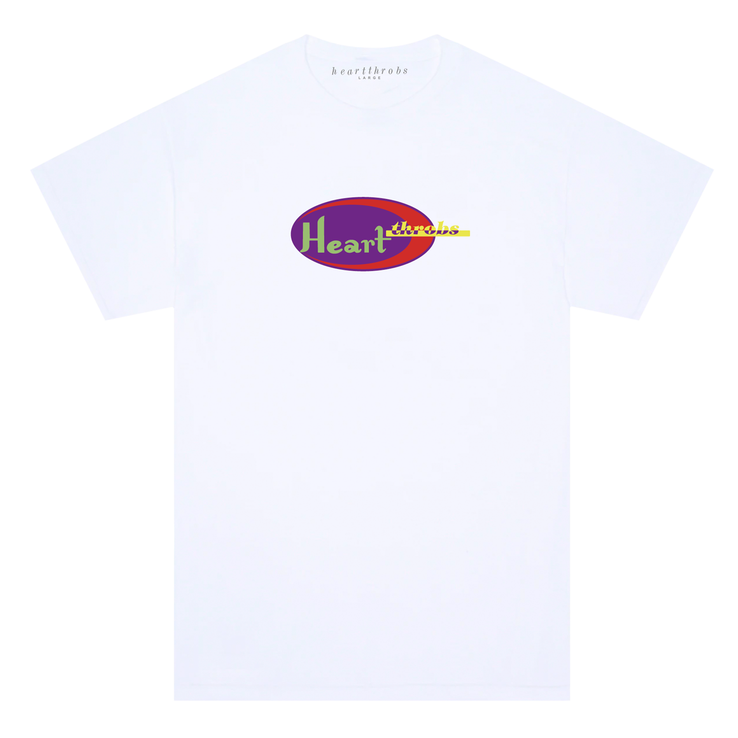 OVAL TEE WHITE