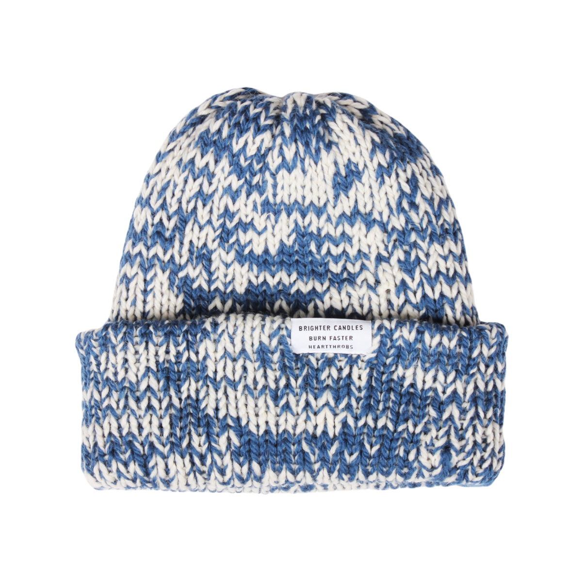 BRIGHTER CANDLES BEANIE | Slate/Natural